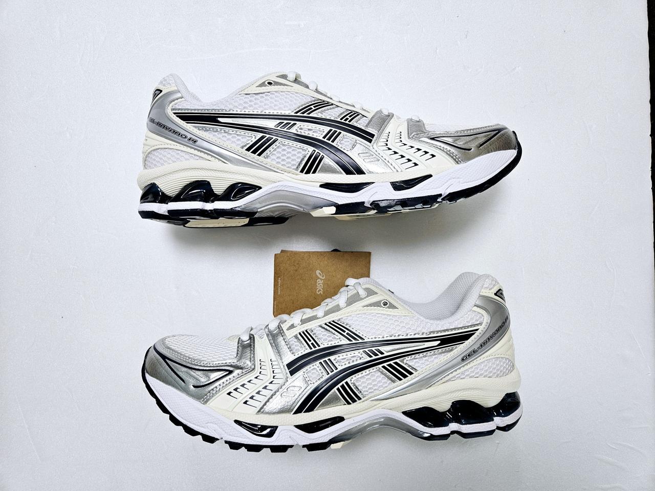 [W230] 아식스 젤카야노14 화이트 미드나잇 새상품