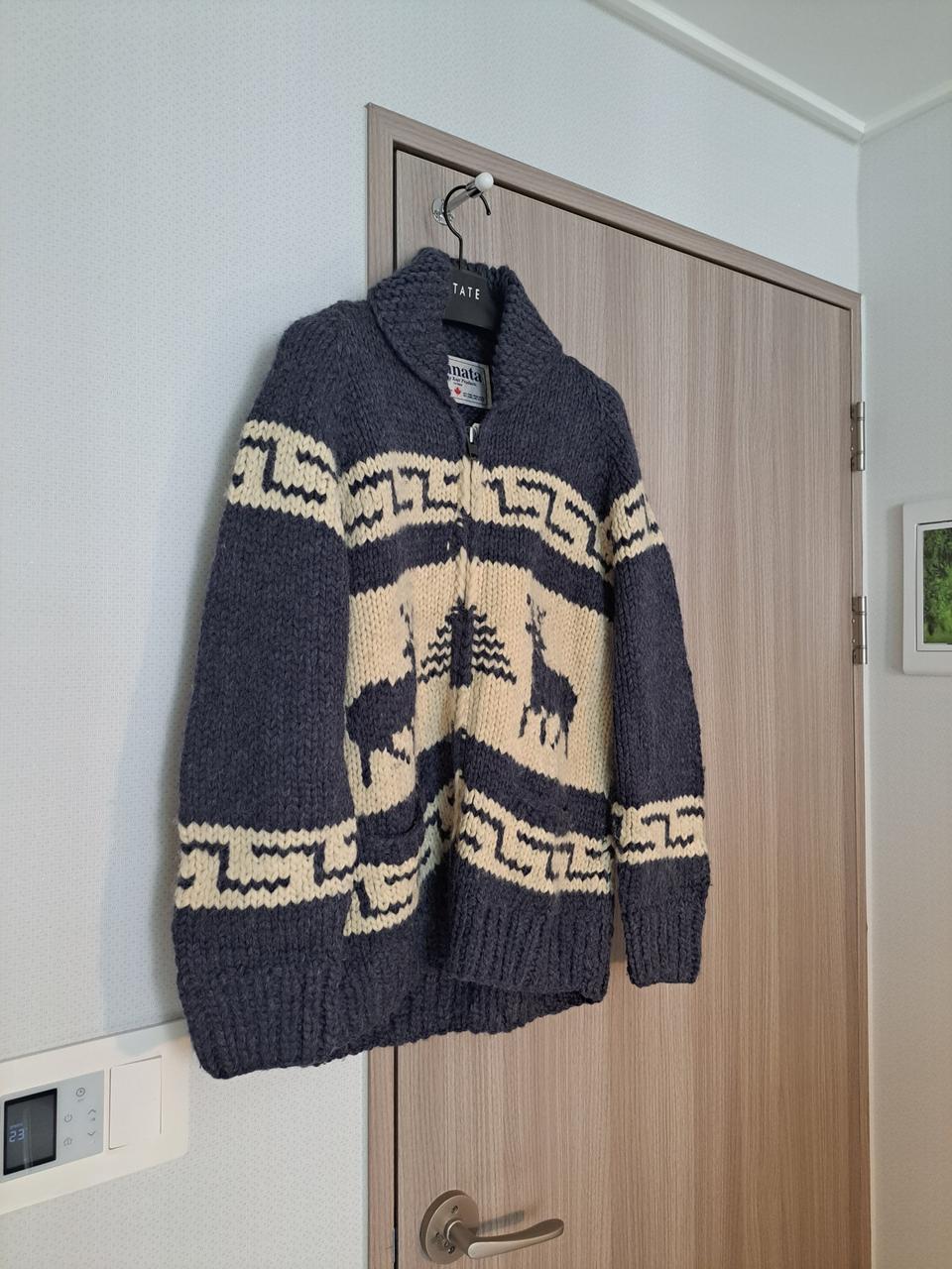 Kanata 카나타 코위찬 니트 집업 가디건