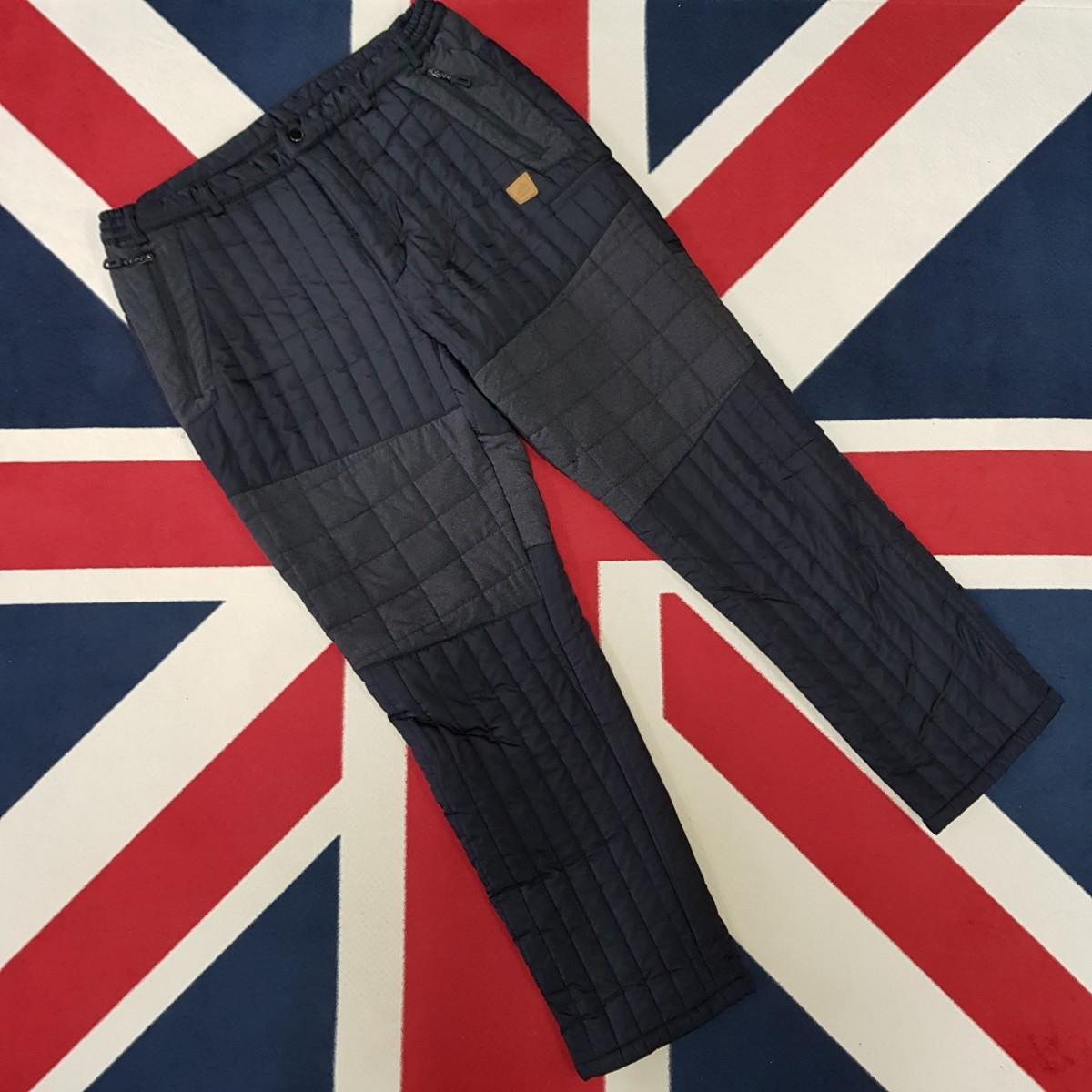 누빔 기모 패딩바지