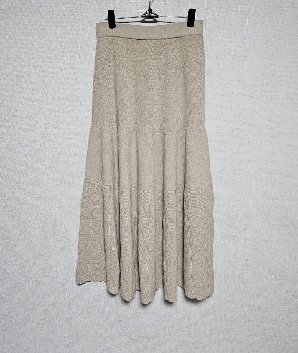 한섬 시스템 니트 스커트