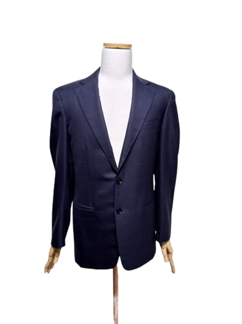 타임옴므 에르메니질도제냐원단 정품 남자 춘추 남성 체크정장자켓95