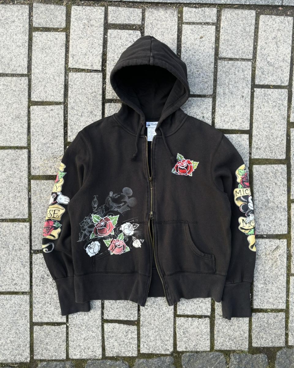 Disney(디즈니) 올드스쿨 미키마우스 2way 후드집업