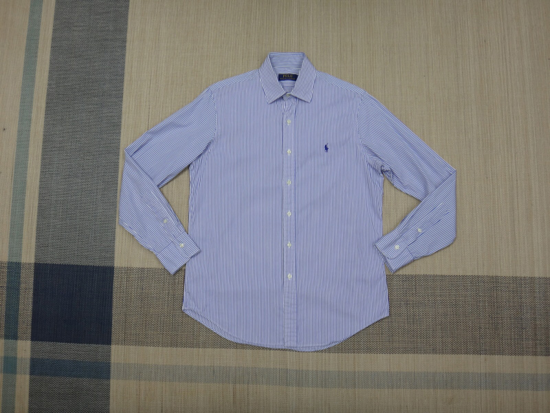 (M/95) 폴로랄프로렌 스트라이프 긴팔 면 셔츠