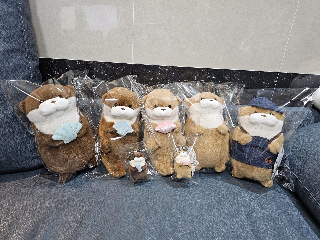 우소우소짱 백팩이랑 중형인형 새거랑 키링 새거 팔아요