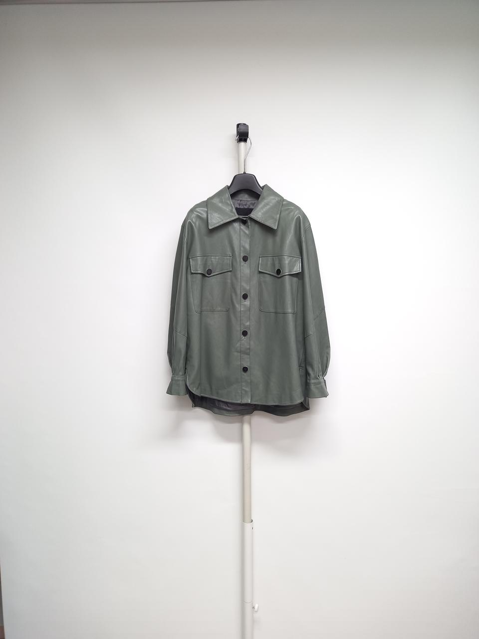 새 보브 VOV 에코레더 남방형 자켓 55