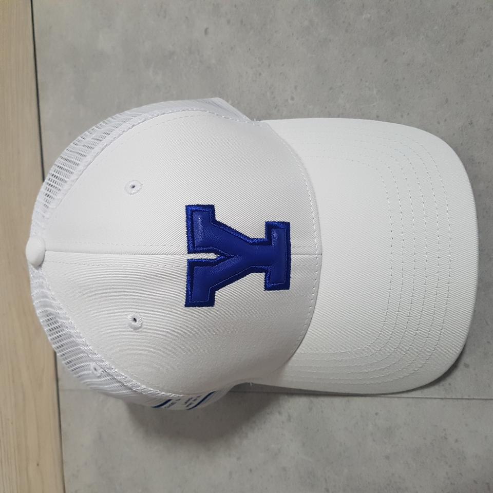 모자011 연세대 WHITE Y남색 야구모자 (새제품) 일반우편 무료배송