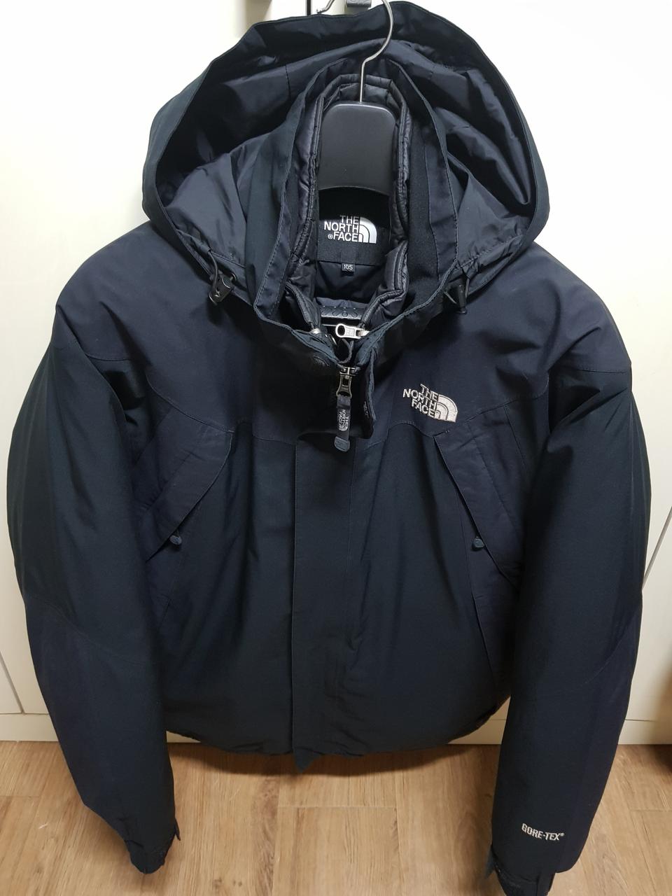 노스페이스 고어텍스 바람막이 준헤비급 경량패딩세트 105