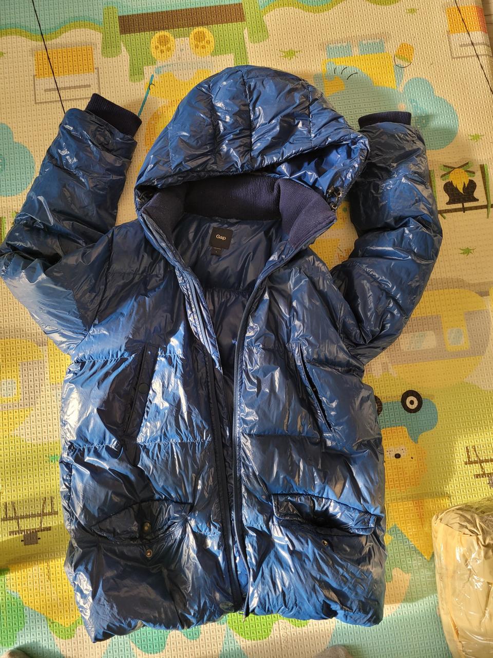 갭(GAP)유광 패딩 사이즈 L