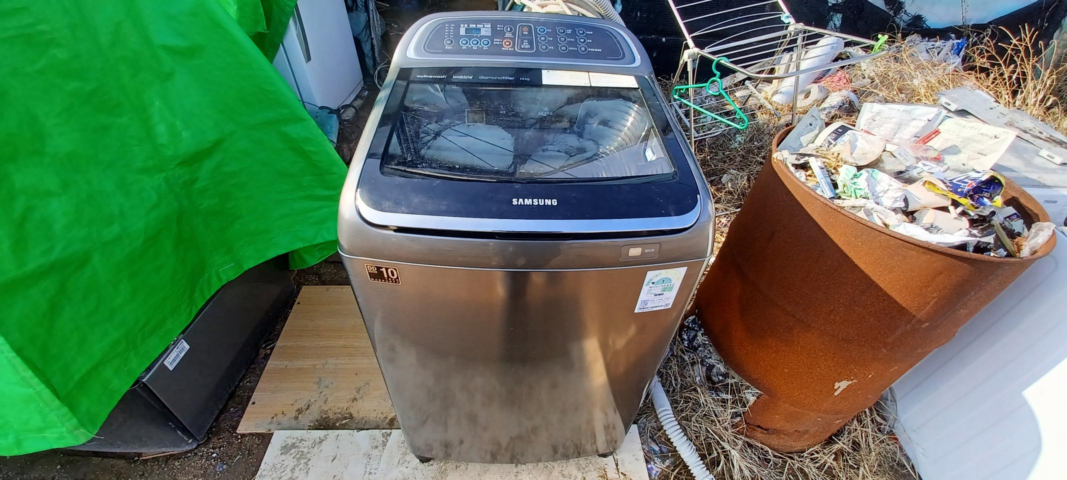 통돌이세탁기16K/WA16J6850KP/삼성액티브워시16K