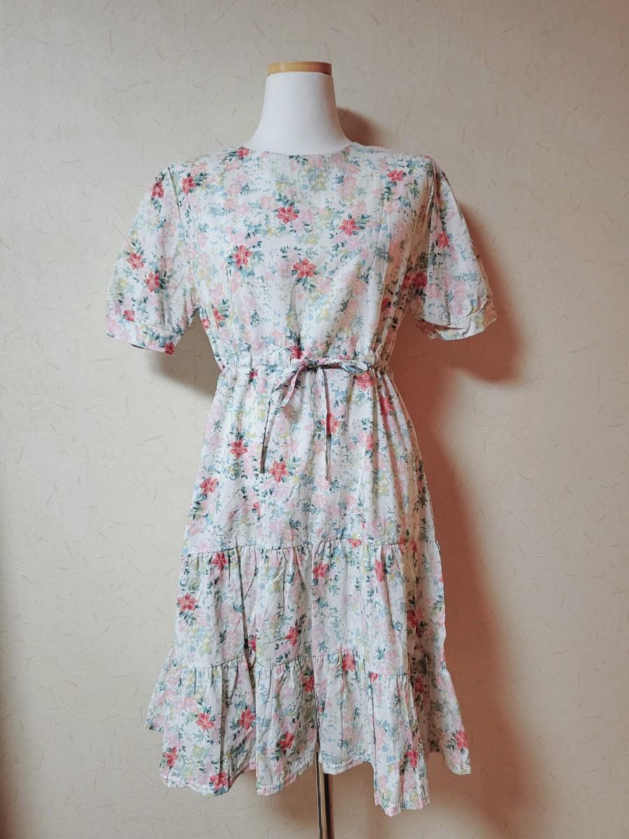 새상품) 색감 너무 예쁜 플라워 원피스