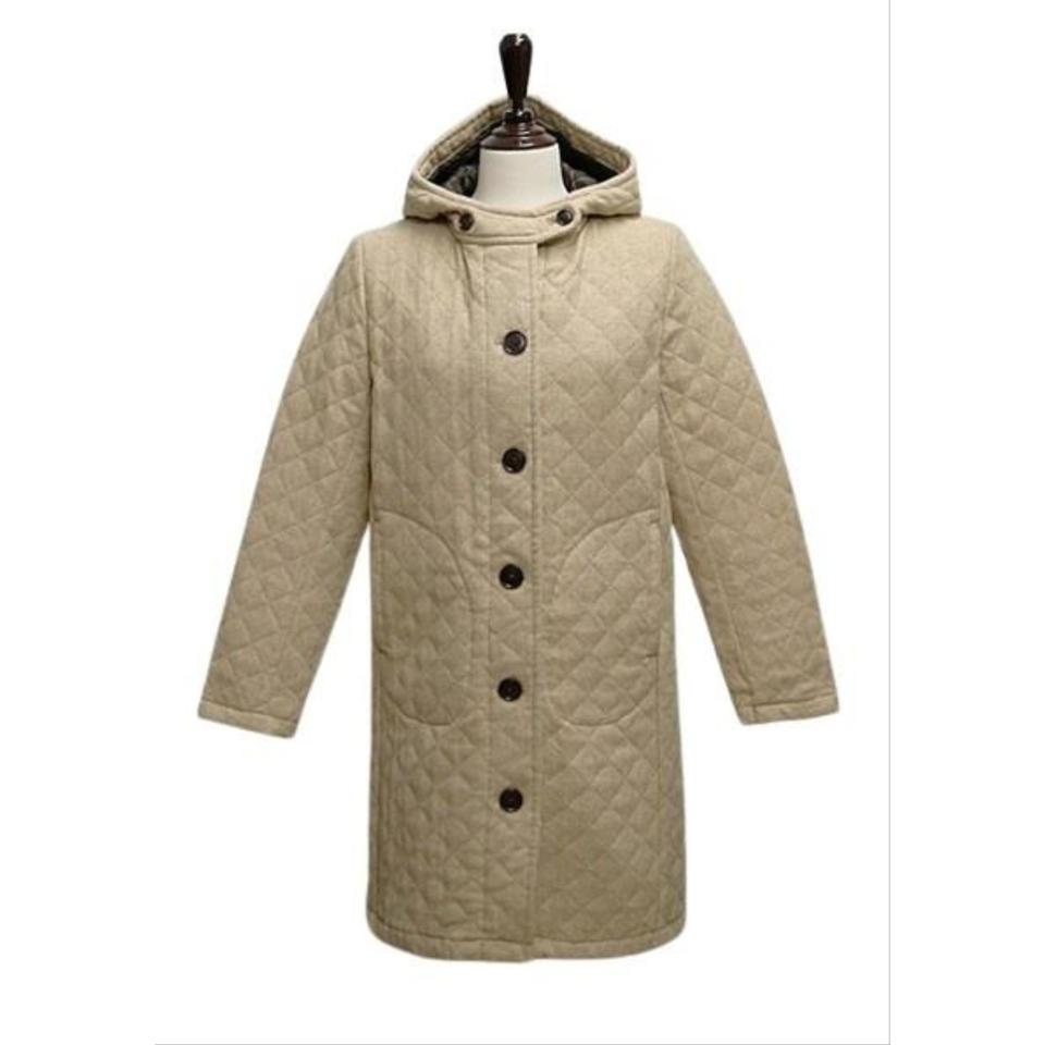 코엔 귀여운 퀼팅 누빔반코트
