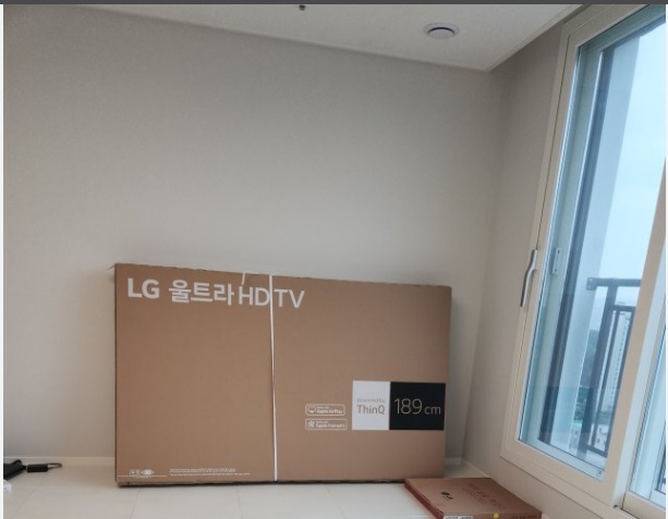 LG전자 75인치 UHD TV 75UQ93RC0NA 스마트TV 판매합니다