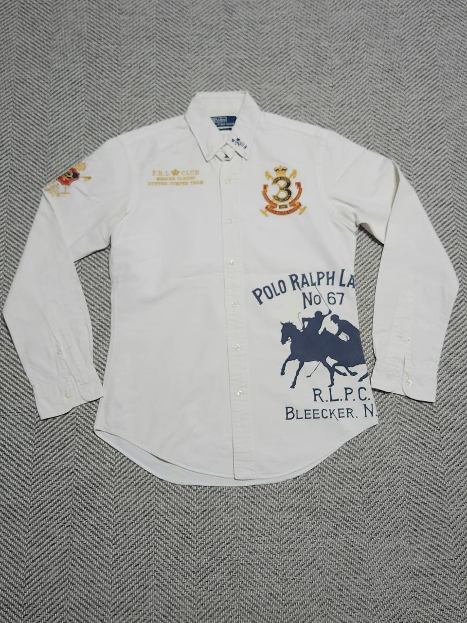 폴로 랄프로렌  화이트 셔츠 S