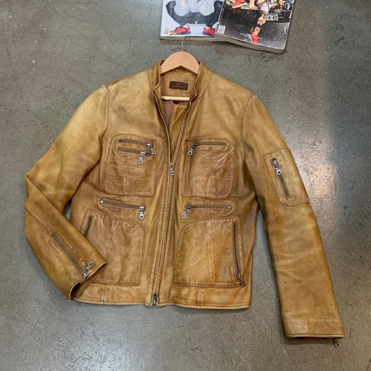 데니어 남성 양가죽 자켓 L