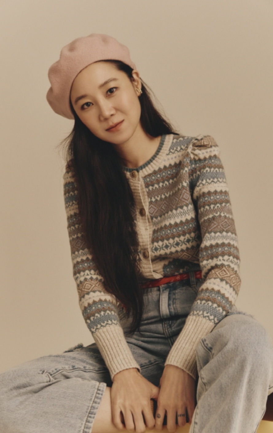 써스데이아일랜드 가디건