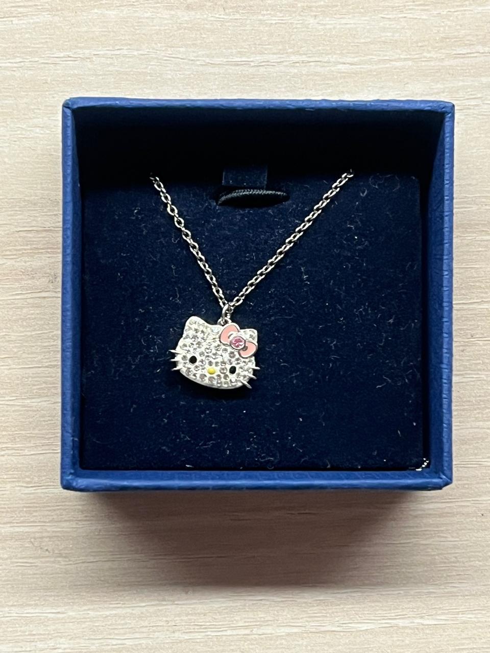 스와로브스키 헬로키티 목걸이 판ㅁ