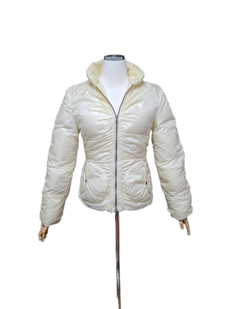 막스마라MAXMARA 정품 여성 겨울 여자푸퍼경량숏크롭다운패딩점퍼55