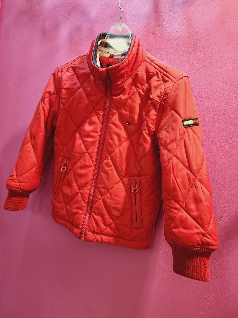 타미힐피거 키즈누빔패딩4(4세)