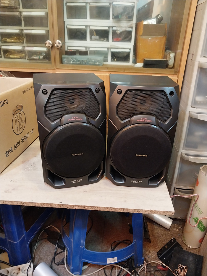 중고 파나소닉 SB-AK17 2웨이 스피커