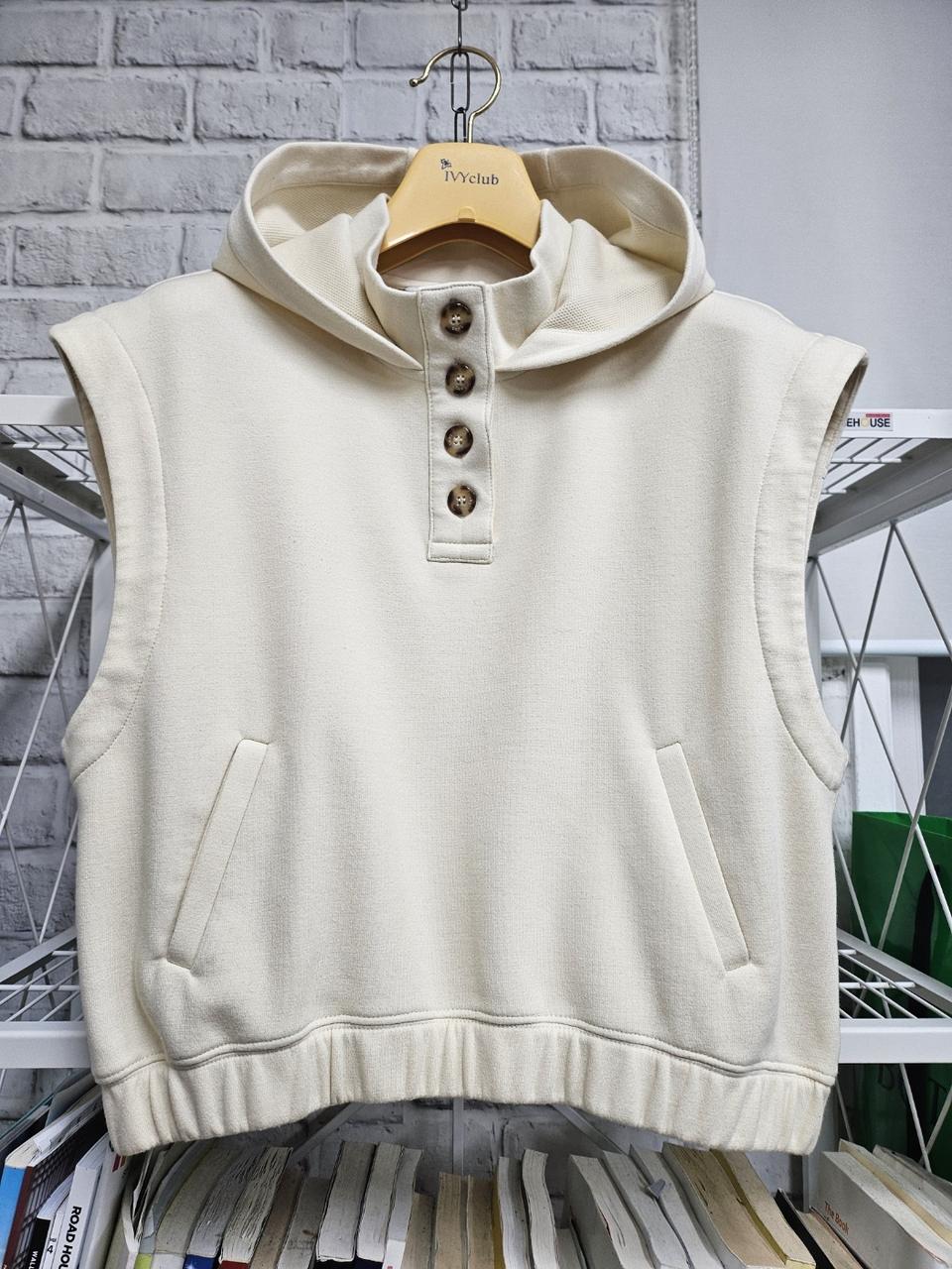 듀엘 여성 후드조끼 탑조끼 봄가을 간절기 후드베스트(85/55) WG68