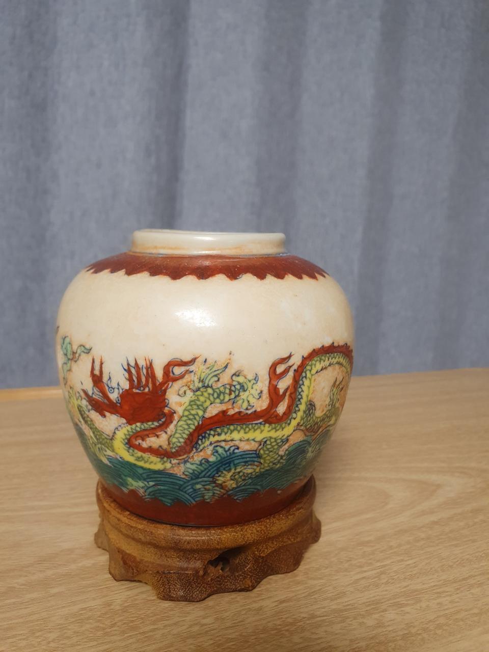 중국 분채 도자기