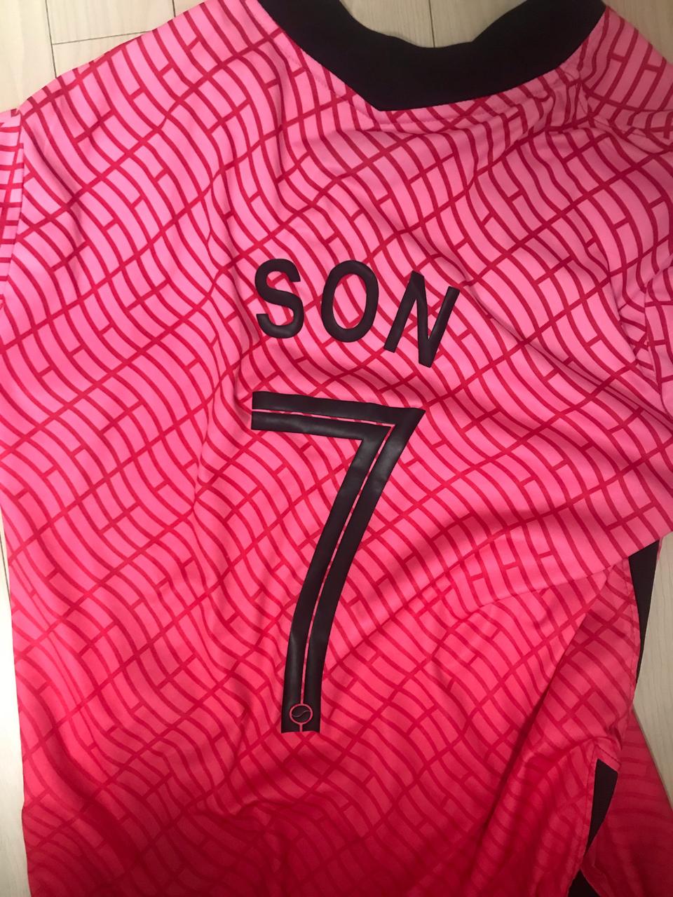 22년도 국가대표 유니폼 손흥민 선수 마크