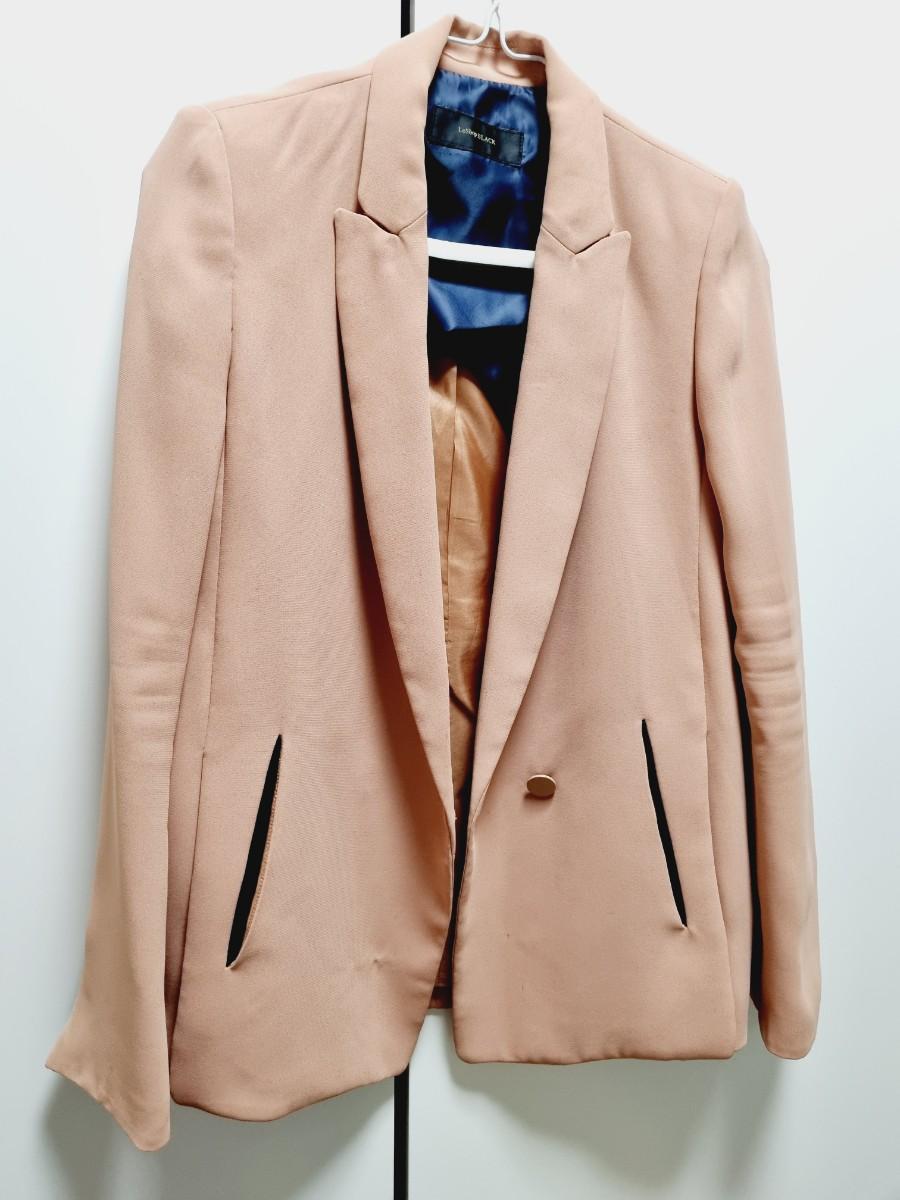 르샵 블랙. 자켓. 55사이즈. 포켓있음.안감있음