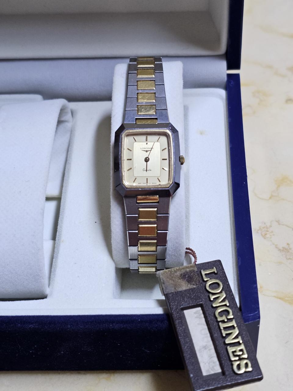 론진 여성 콤비시계