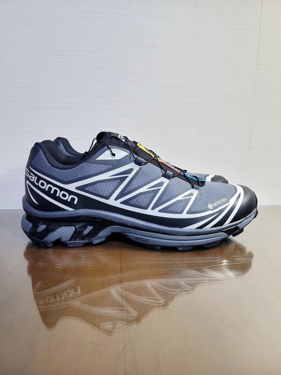 살로몬 XT-6 고어텍스 GORETEX 블랙 실버