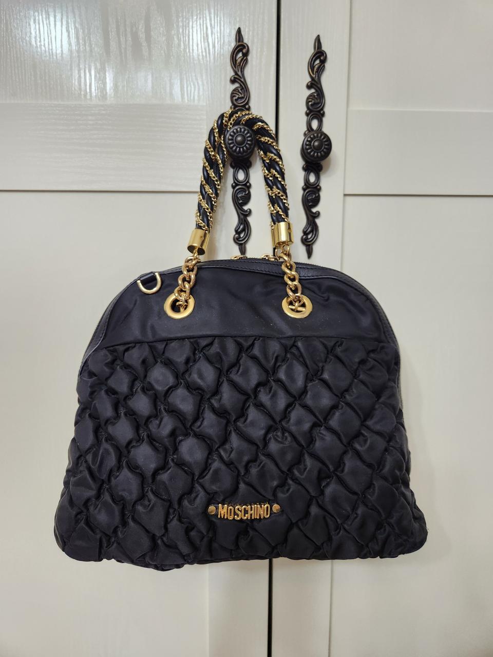 모스키노 퀼팅 2way백 ㅡ정품