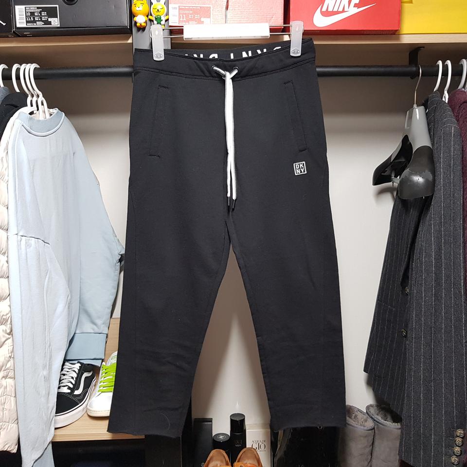 DKNY 허리밴드 여성스웨트 크롭팬츠 26-28