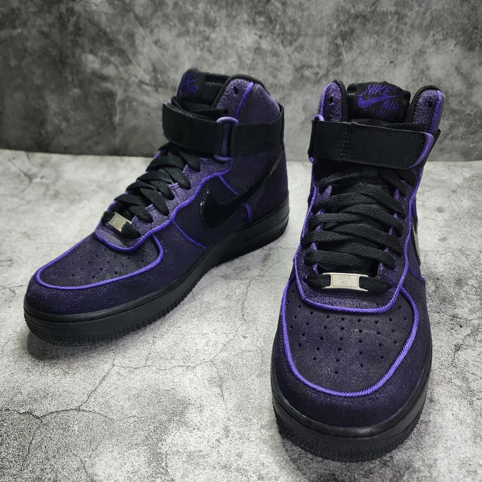(정품)나이키 에어포스1 하이'07 블랙퍼플 250