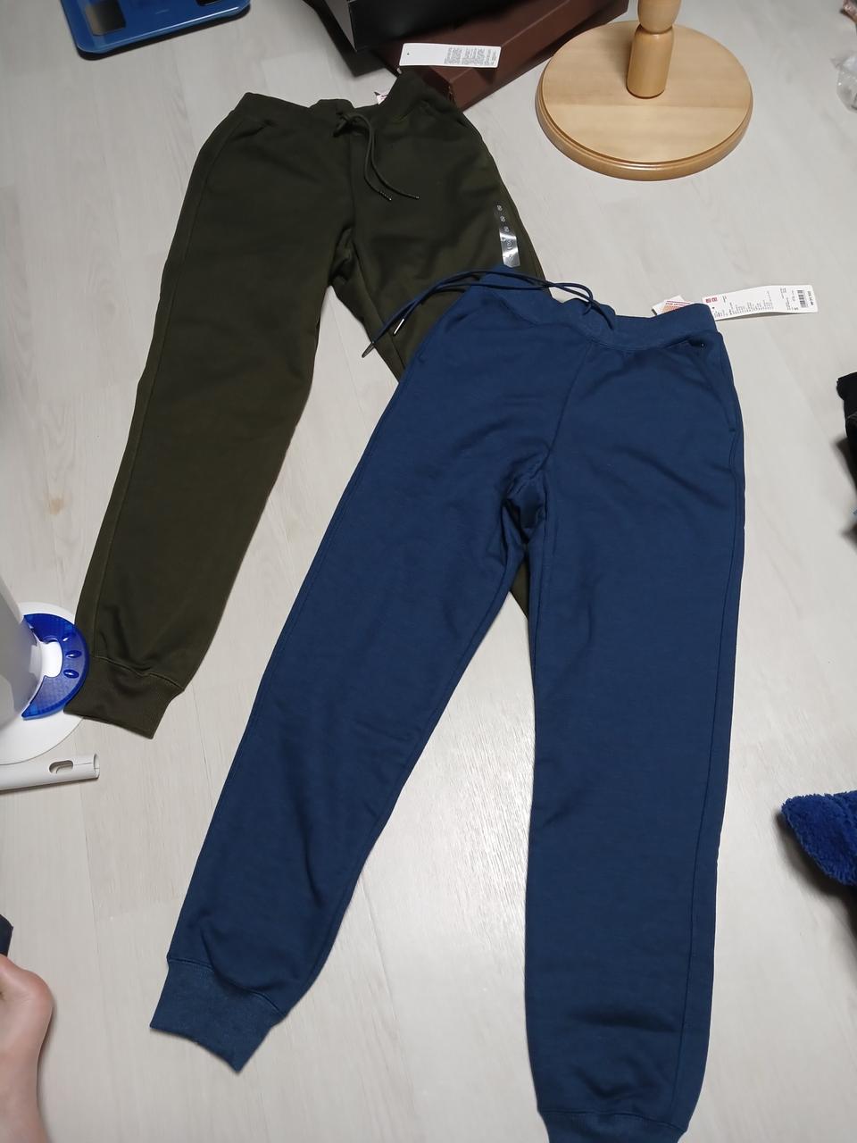 유니클로 여자바지2개 새옷