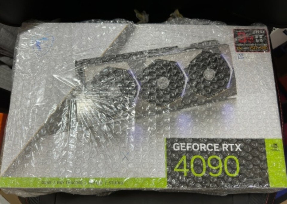MSI 지포스 RTX 4090 슈프림X D6X 24GB 트라이프로져 3S