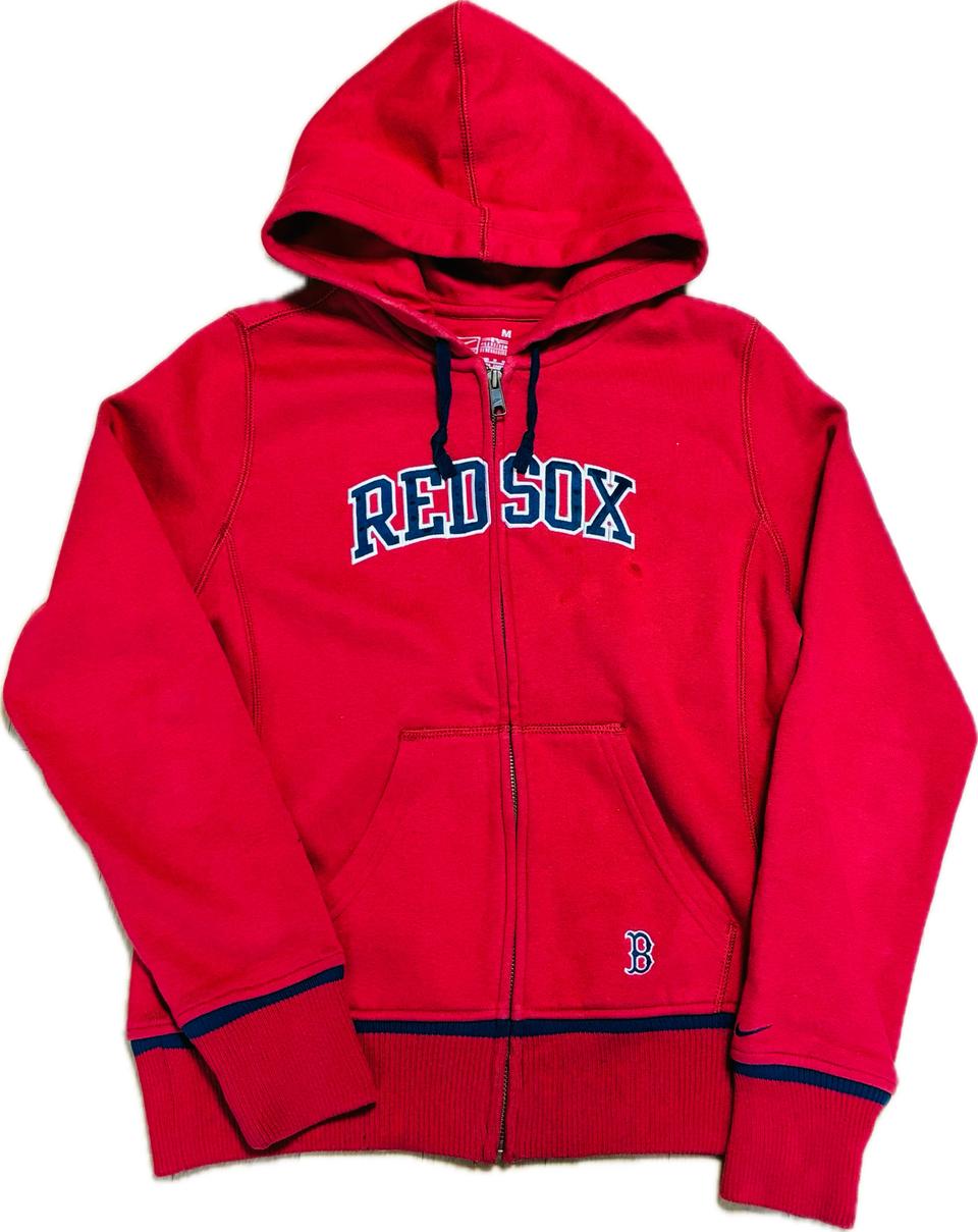 나이키 엠엘비 레드삭(redsox) 후드집업
