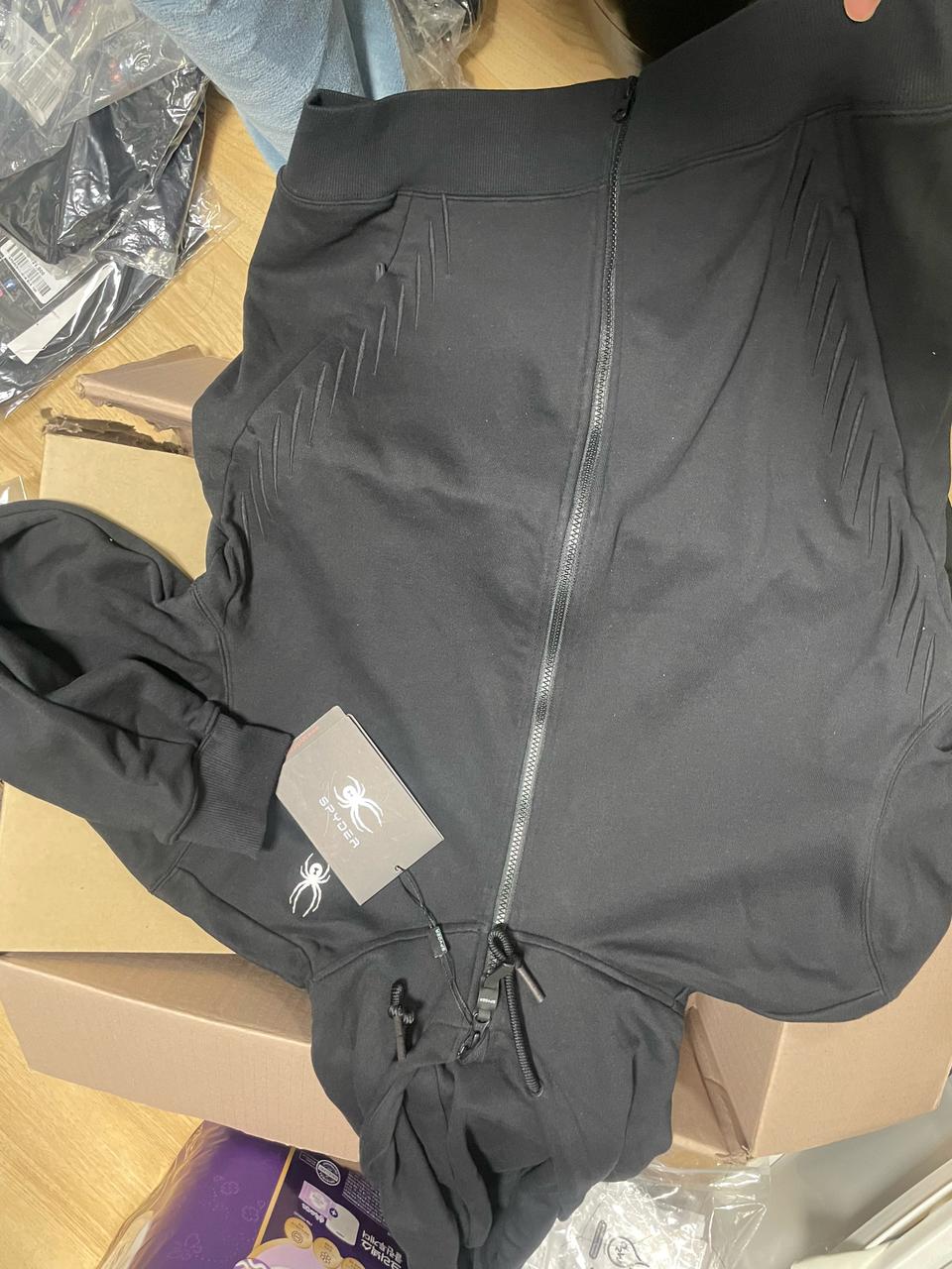 새상품 정품) 스파이더 후드 집업100L