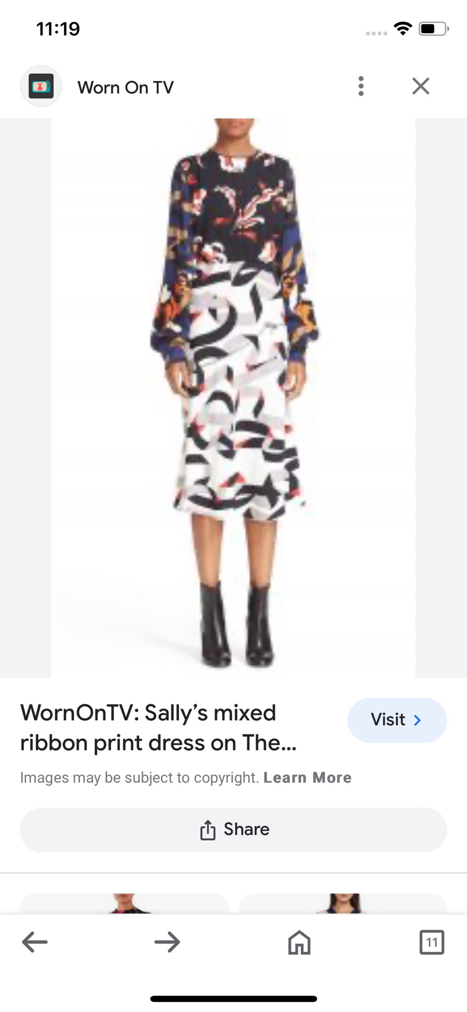 Msgm 프린팅 원피스  38