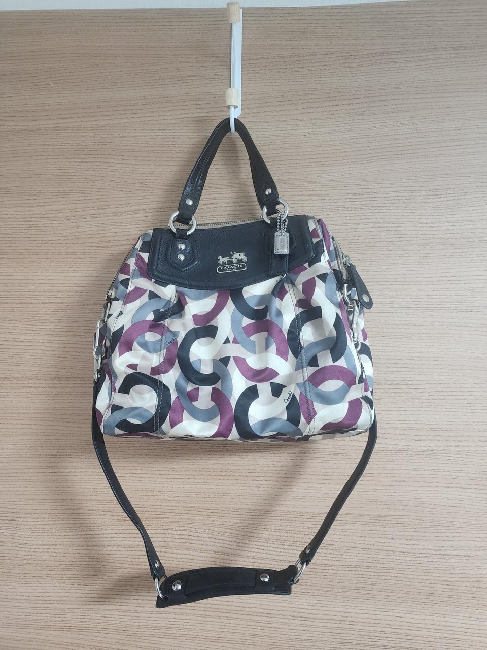 정품)코치패턴가방