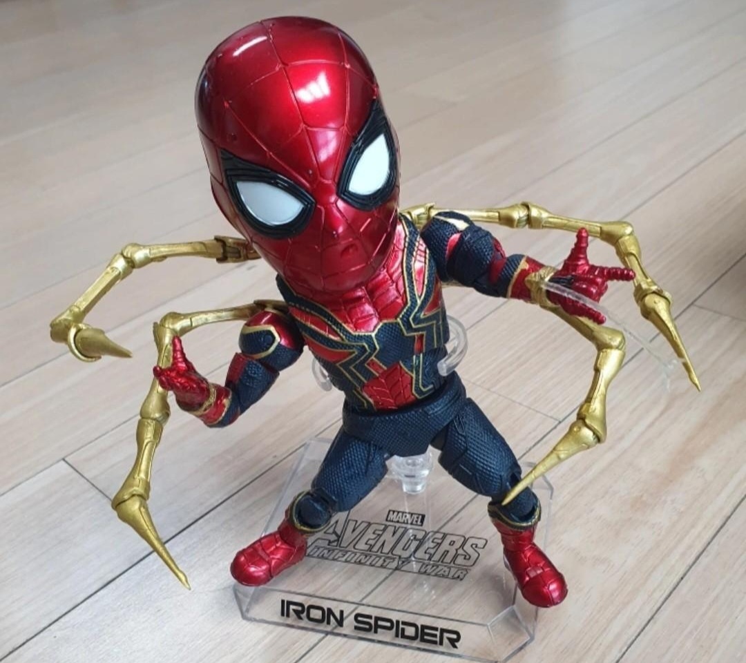 스파이더맨  아이언 스파이더 인피니티워 정품 피규어