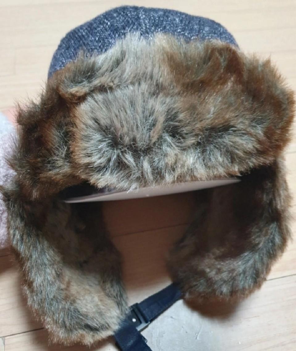 귀덮는 털모자 거의 새상품