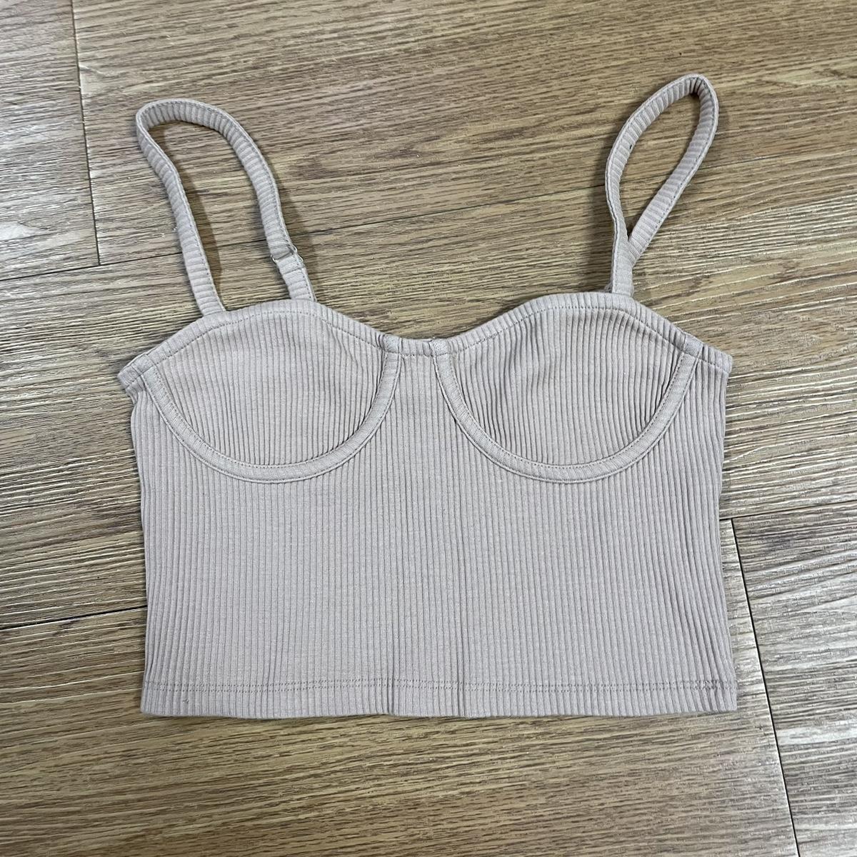 포에버21 베이지 브라탑