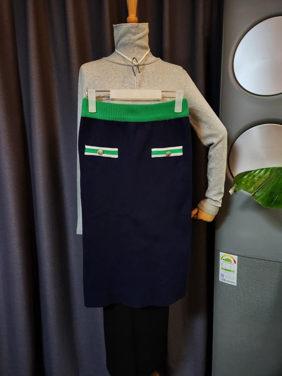 55✔쫀쫀 니트 밴딩 스커트