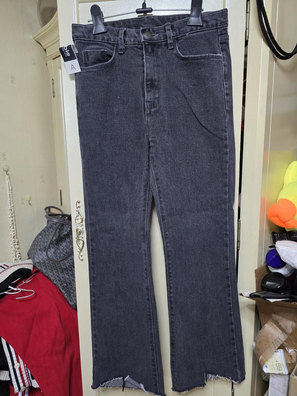 밑단칼데님팬츠