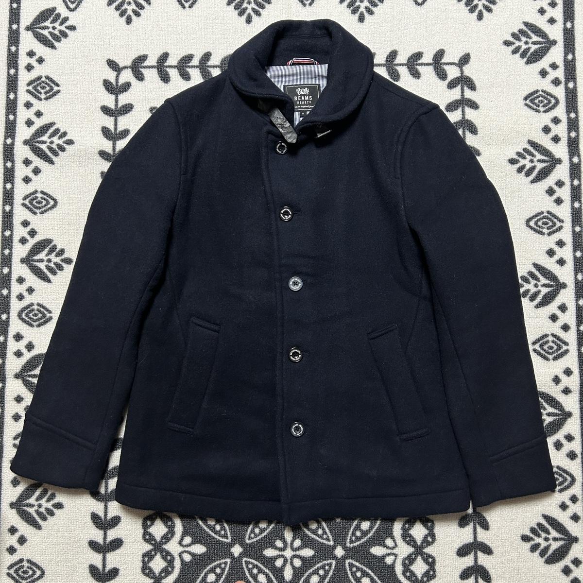빔즈 Beams heart 울 코트 자켓_146