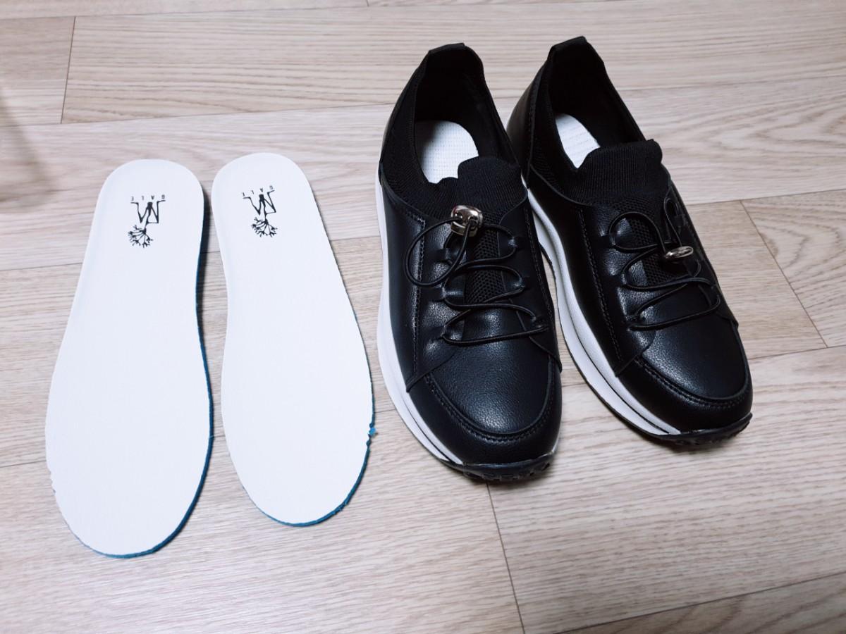 (새상품 230사이즈) 게일 운동화,여성화,키높이 신발,발편한 슈즈