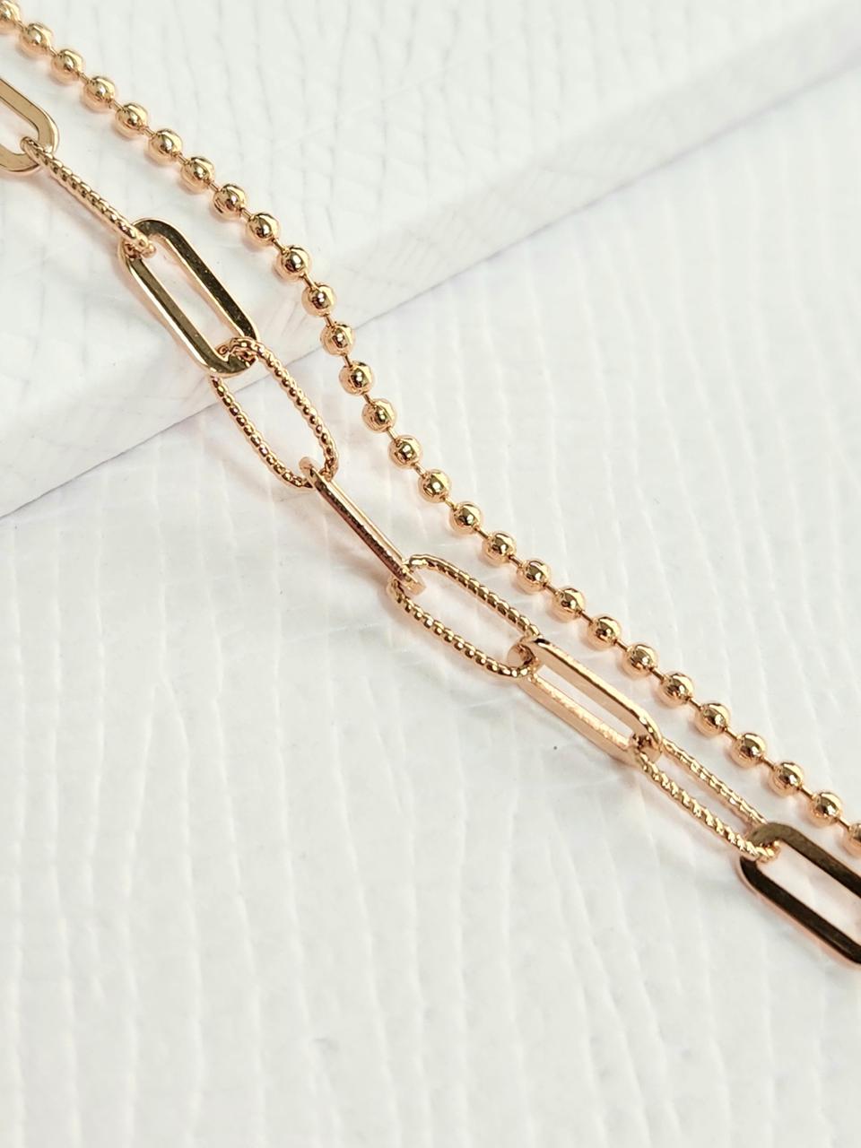 18k.클립체인팔찌,목걸이,발찌.새상품