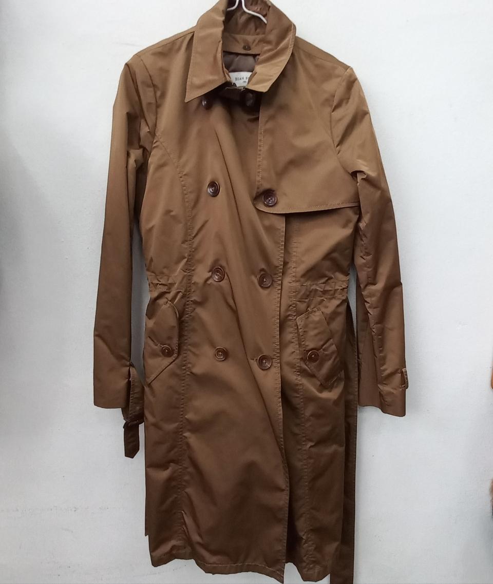 빈폴 세미유광 트렌치코트 브라운 (내피O/여90)