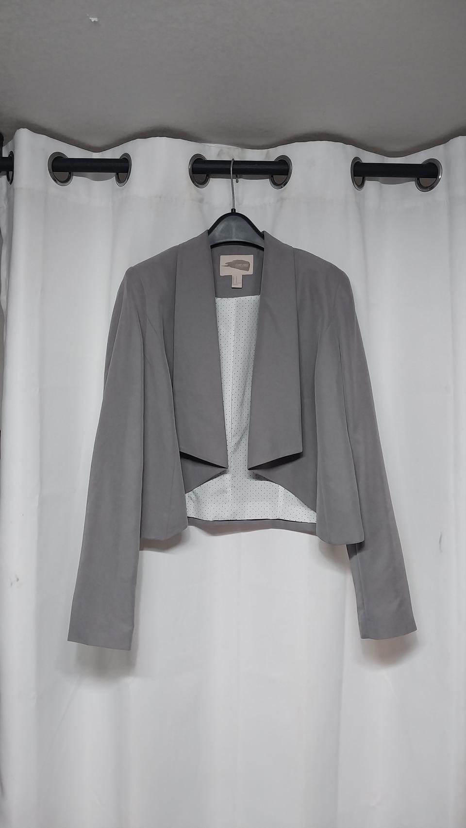 포에버21 크롭자켓