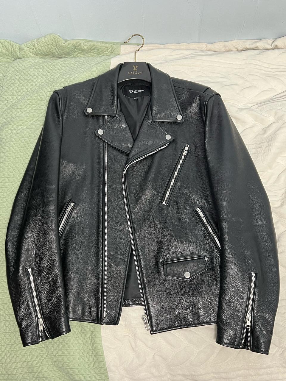 도프제이슨 카우하이드 라이더자켓