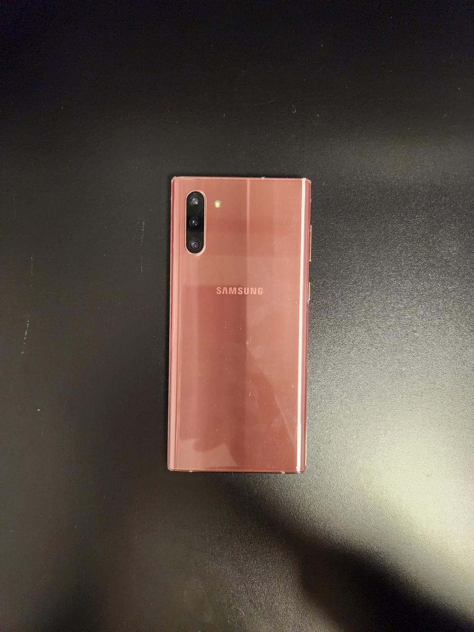 갤럭시 노트10 5G 핑크 256기가 skt 단품